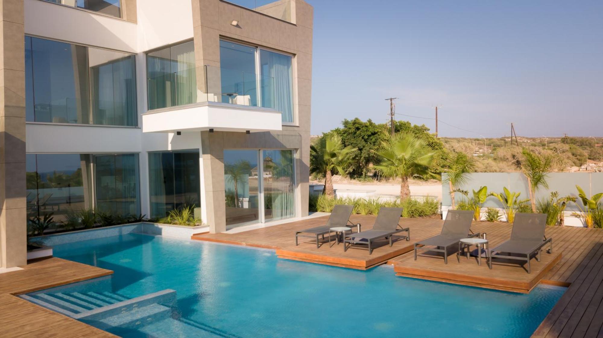 Seaview Luxury Villas Agia Napa Exterior foto