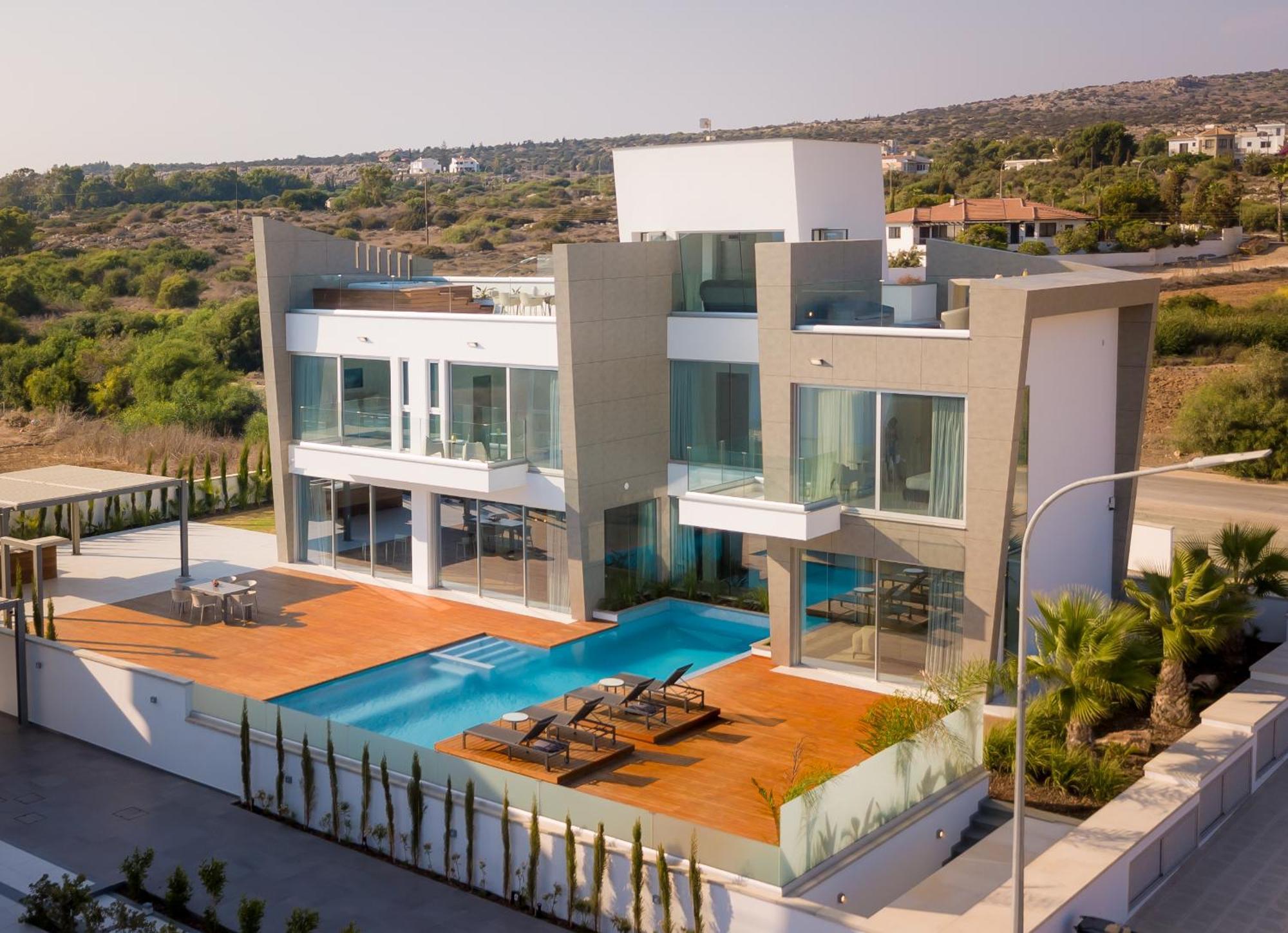 Seaview Luxury Villas Agia Napa Exterior foto