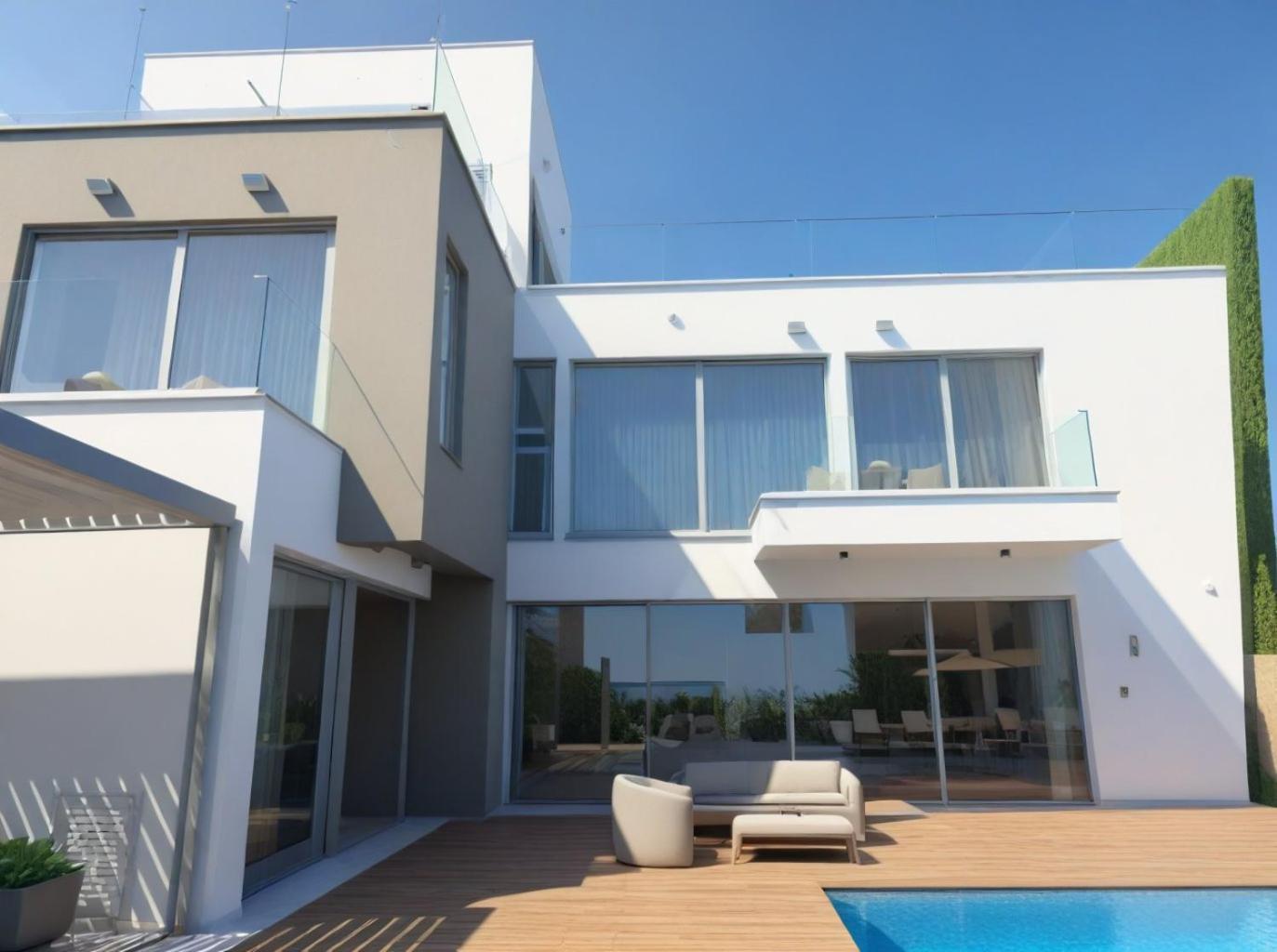 Seaview Luxury Villas Agia Napa Exterior foto